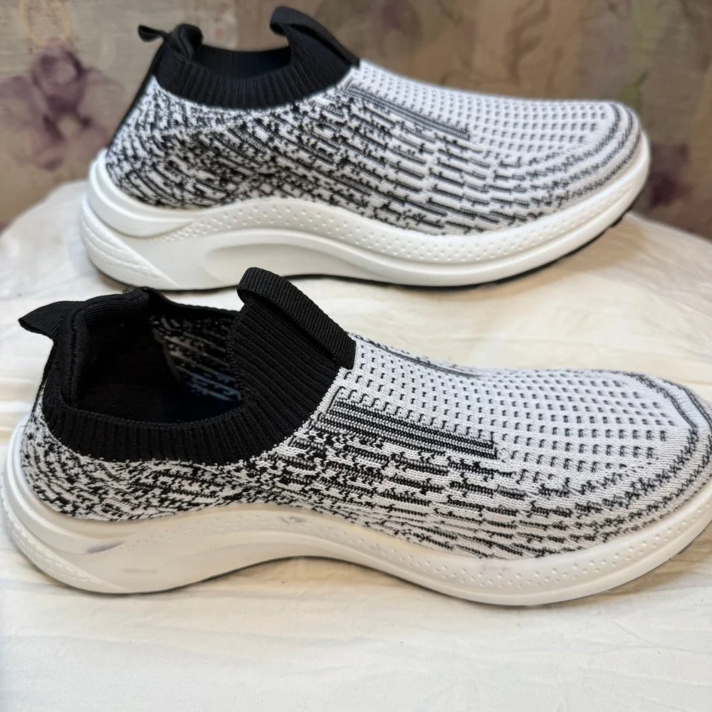 Black and White‎ City Step sneaker women 9 - Picture 4 of 9